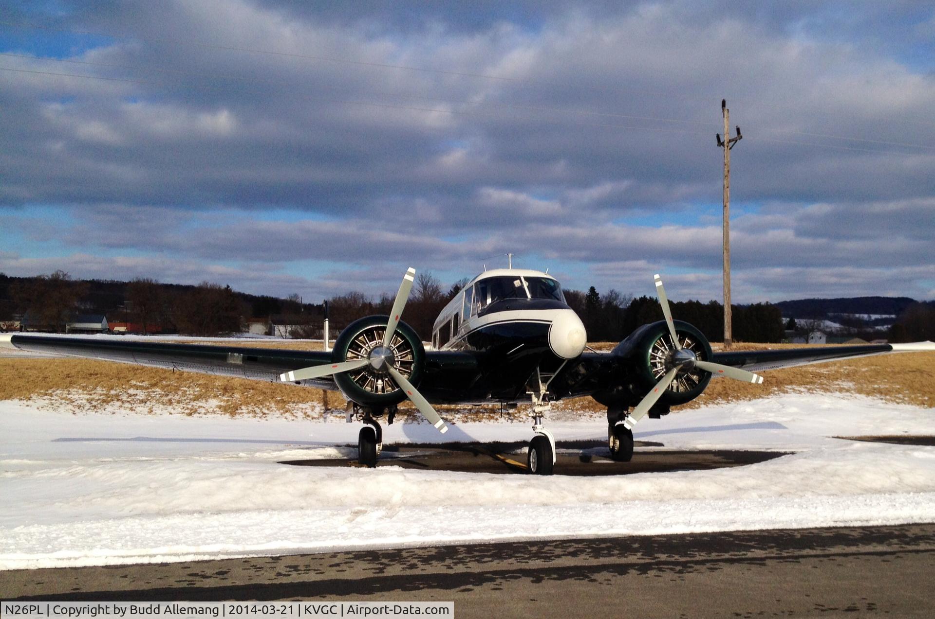N26PL, 1964 Beech H-18 Tri-Gear C/N BA-679, Beech 18