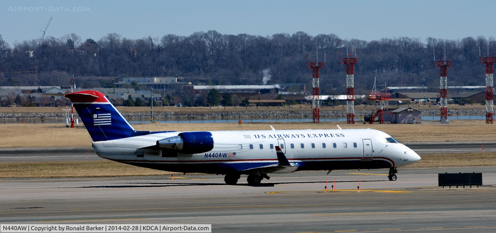 N440AW, 2003 Bombardier CRJ-200LR (CL-600-2B19) C/N 7766, Taxi National