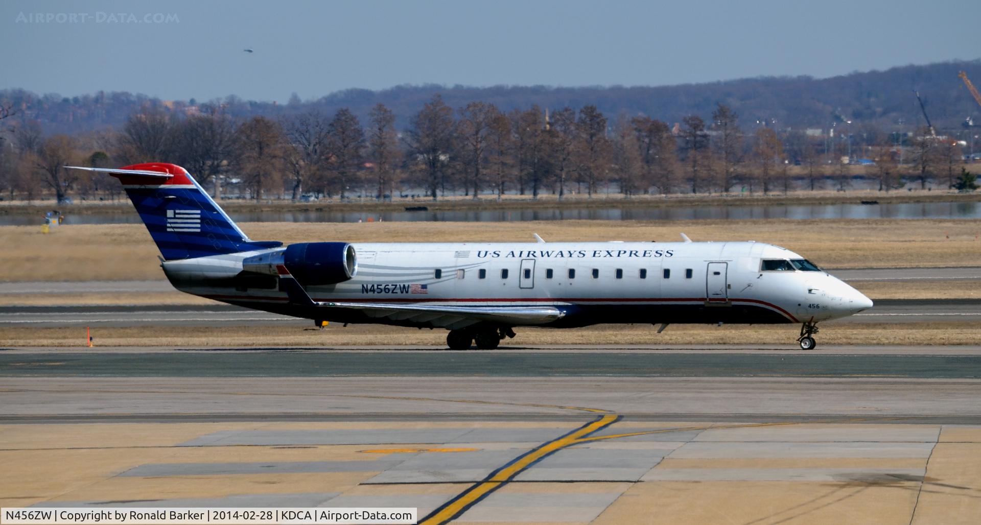N456ZW, 2003 Bombardier CRJ-200LR (CL-600-2B19) C/N 7849, Taxi National
