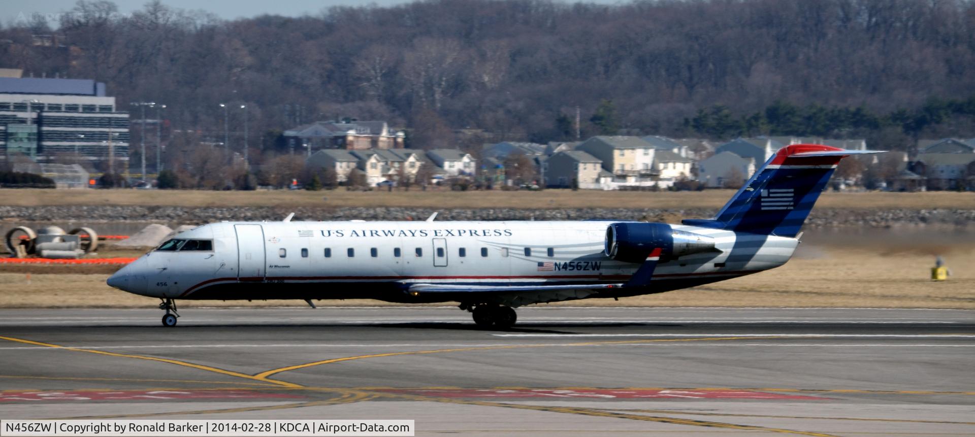 N456ZW, 2003 Bombardier CRJ-200LR (CL-600-2B19) C/N 7849, Takeoff National