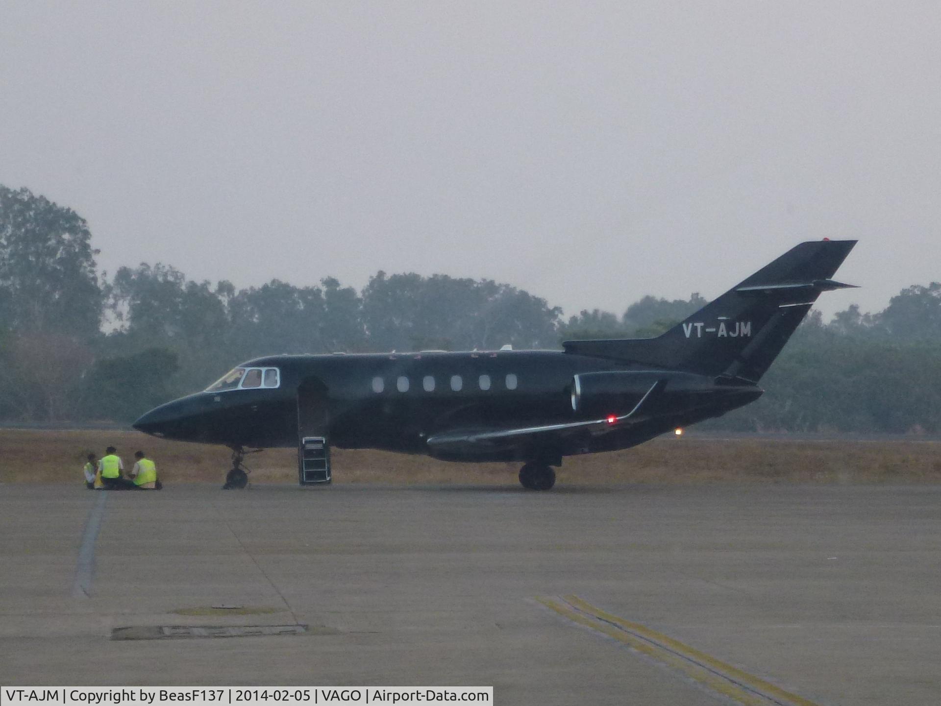 VT-AJM, 2008 Raytheon Hawker 900XP C/N HA-0085, At Dabolim