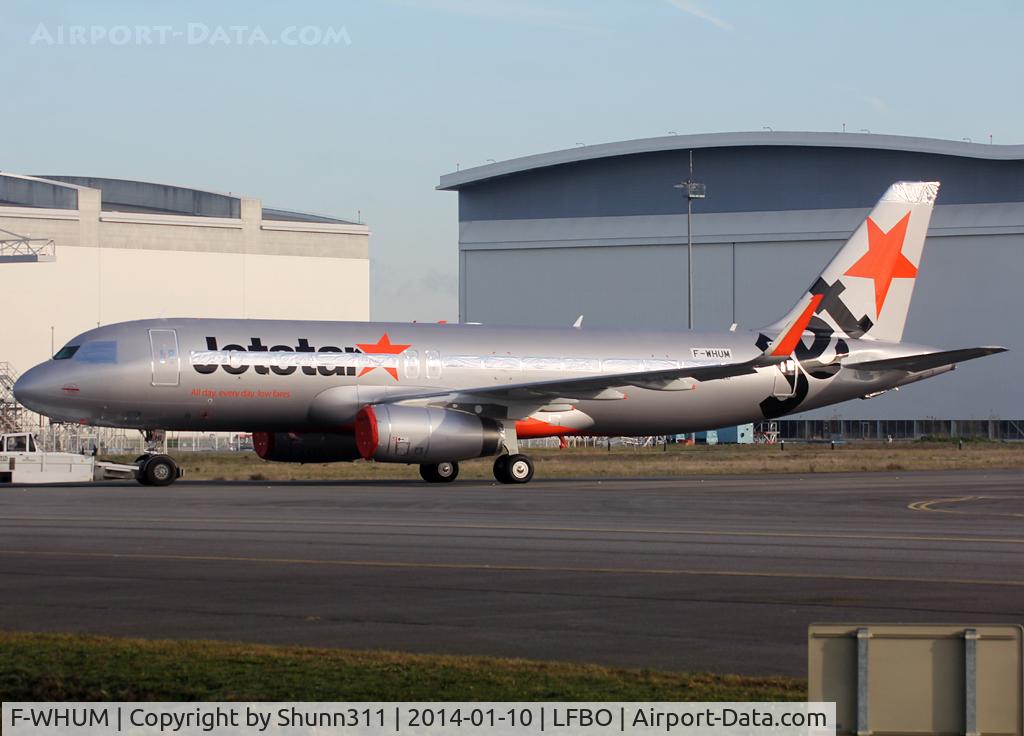 F-WHUM, 2013 Airbus A320-232 C/N 5853, C/n 5853 - Ex. F-WWBX - Jetstar Hong Kong B-KJG ntu - Now for Jetstar Australia as VH-XHI