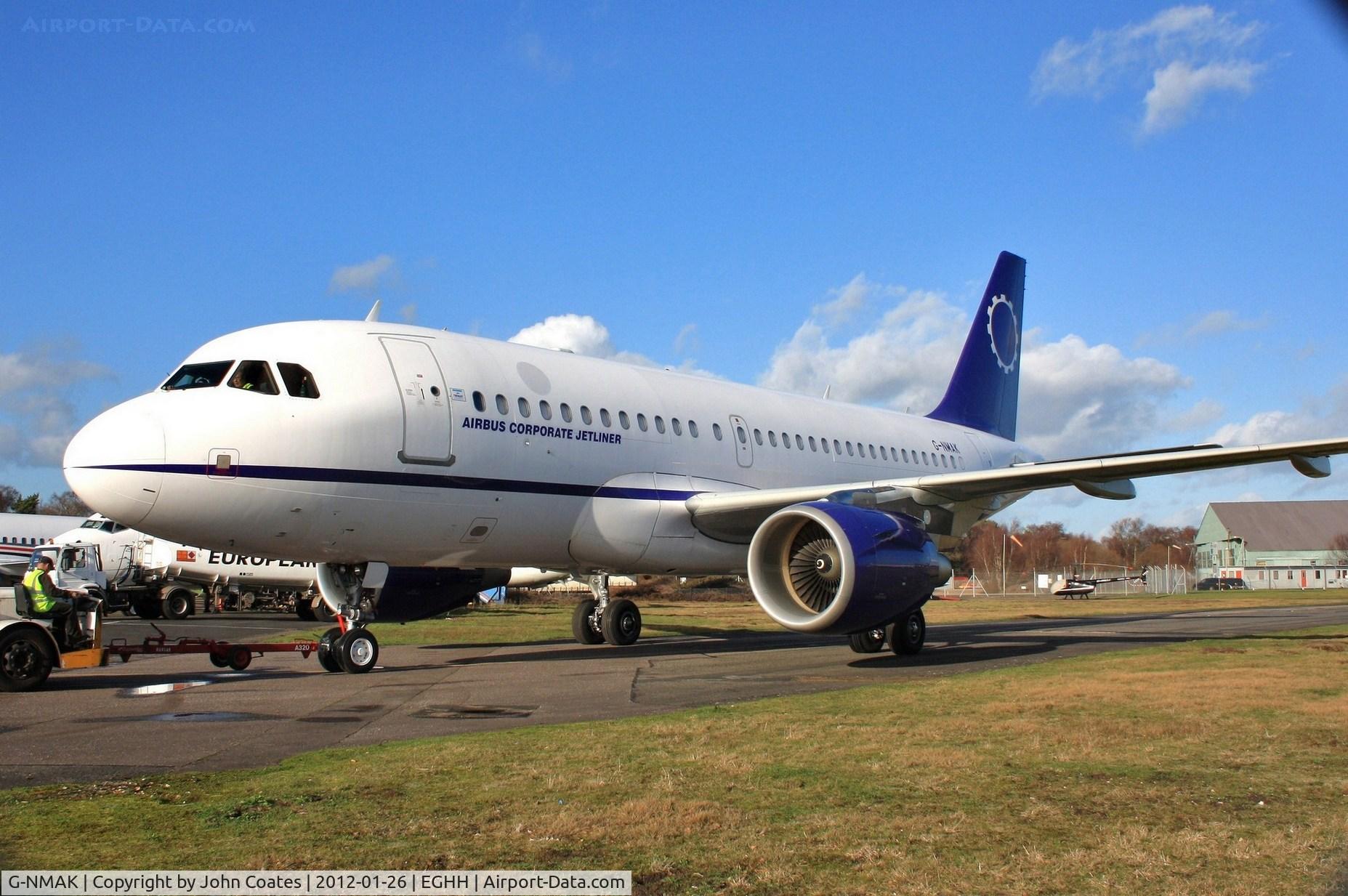 G-NMAK, 2005 Airbus A319-115 C/N 2550, Arrived for repaint