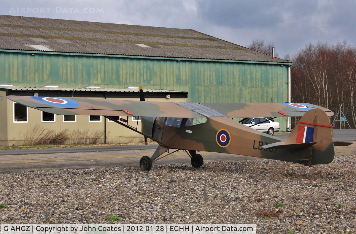 G-AHGZ, 1942 Taylorcraft Auster I C/N 214, LB367 at Worldwide