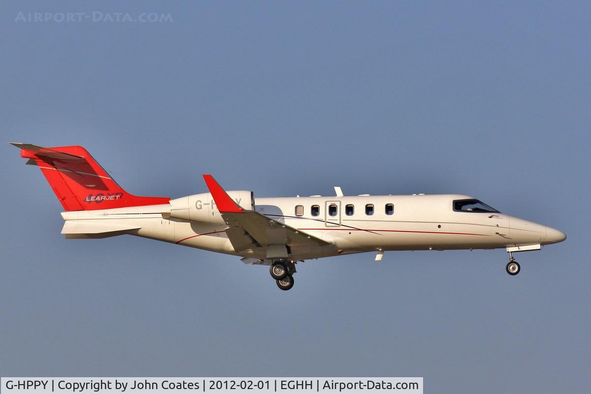 G-HPPY, 2008 Learjet 45 C/N 45-2102, Finals 08