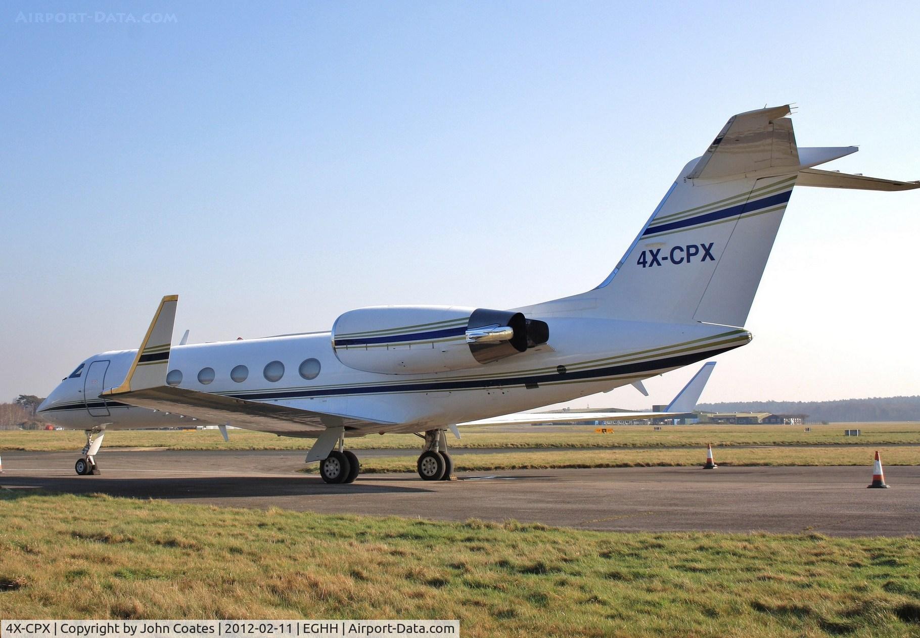 4X-CPX, 2002 Gulfstream Aerospace Gulfstream IV C/N 1481, At Sigs