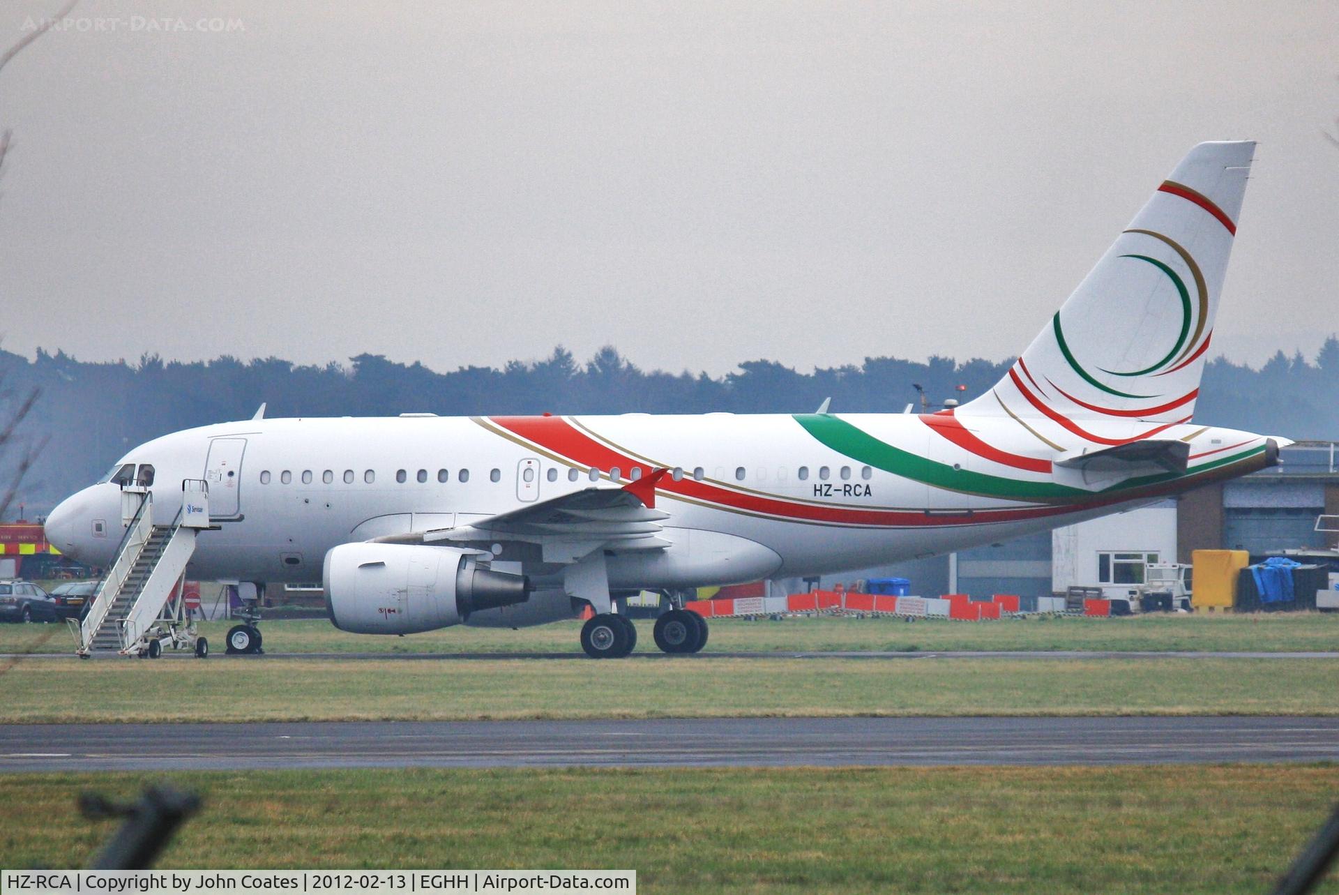 HZ-RCA, 2009 Airbus A318-112CJ C/N 3932, Parked