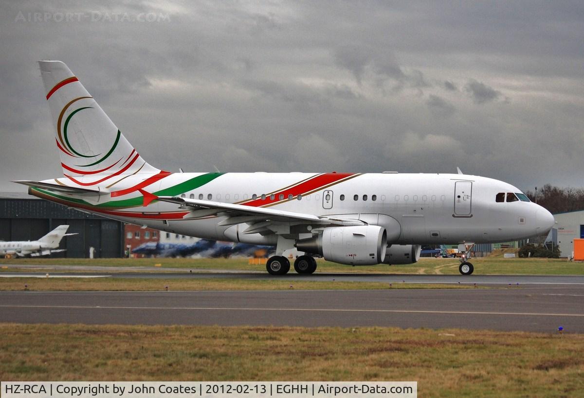 HZ-RCA, 2009 Airbus A318-112CJ C/N 3932, Backtracking