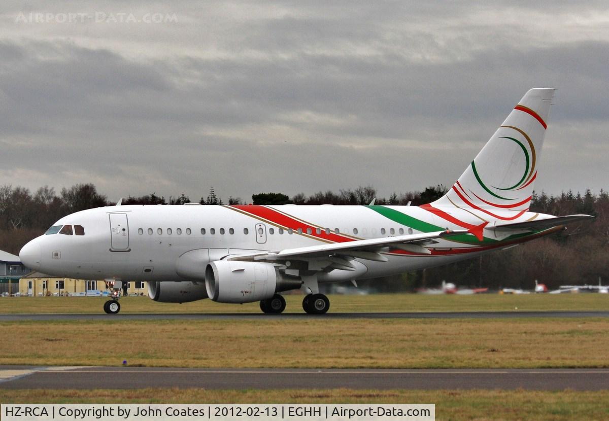 HZ-RCA, 2009 Airbus A318-112CJ C/N 3932, Departing