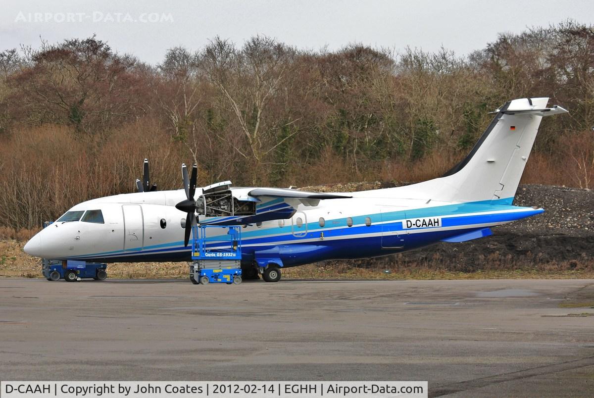 D-CAAH, 1994 Dornier 328-110 C/N 3016, ex 5N-SAG receiving tlc at JETS