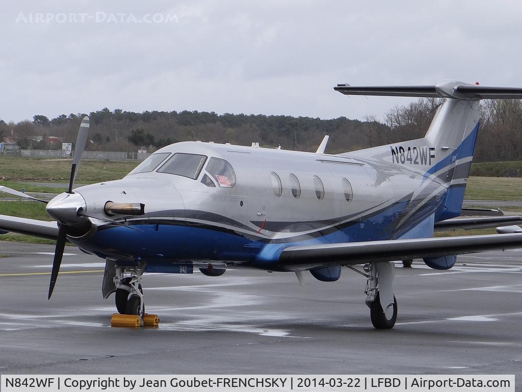 N842WF, 2007 Pilatus PC-12/47 C/N 842, private visitor