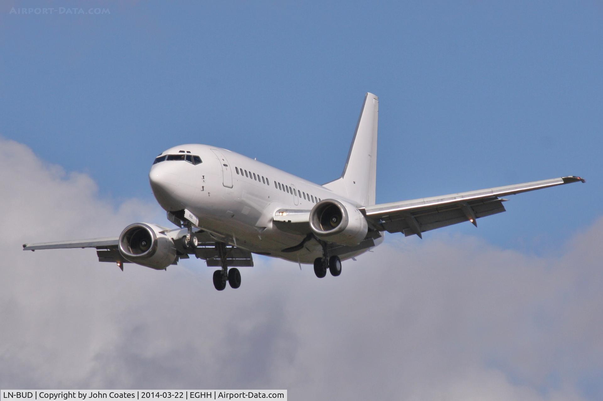 LN-BUD, 1996 Boeing 737-505 C/N 25794, Arriving from storage in Oslo, minus titles and hoping for a new life