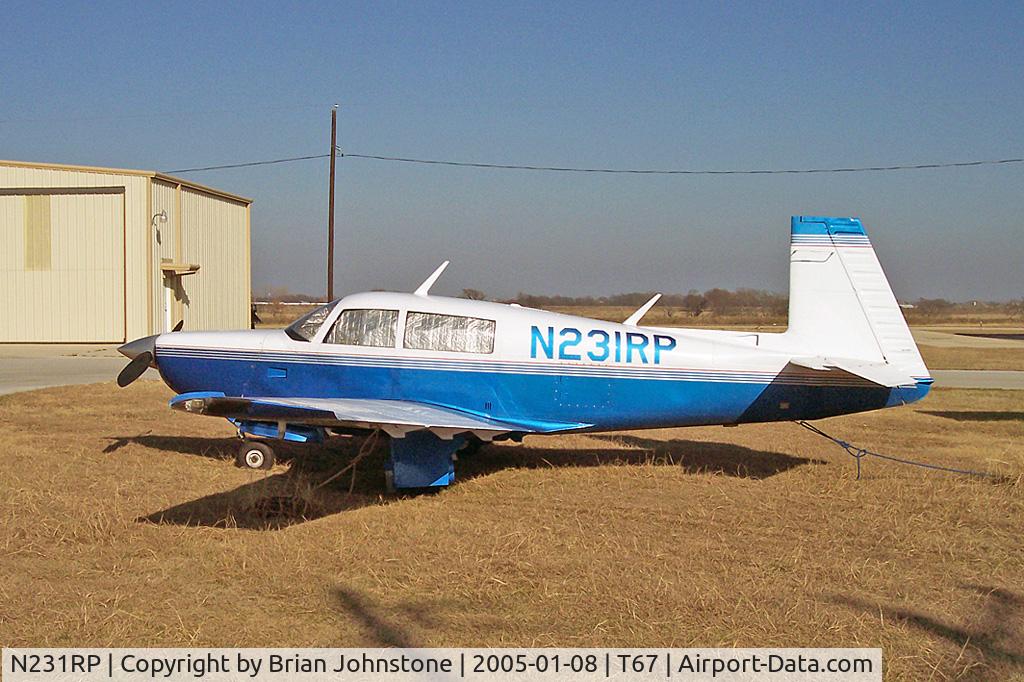 N231RP, 1980 Mooney M20K C/N 25-0379, N231RP Mooney M20K Hicks, TX 8.1.05