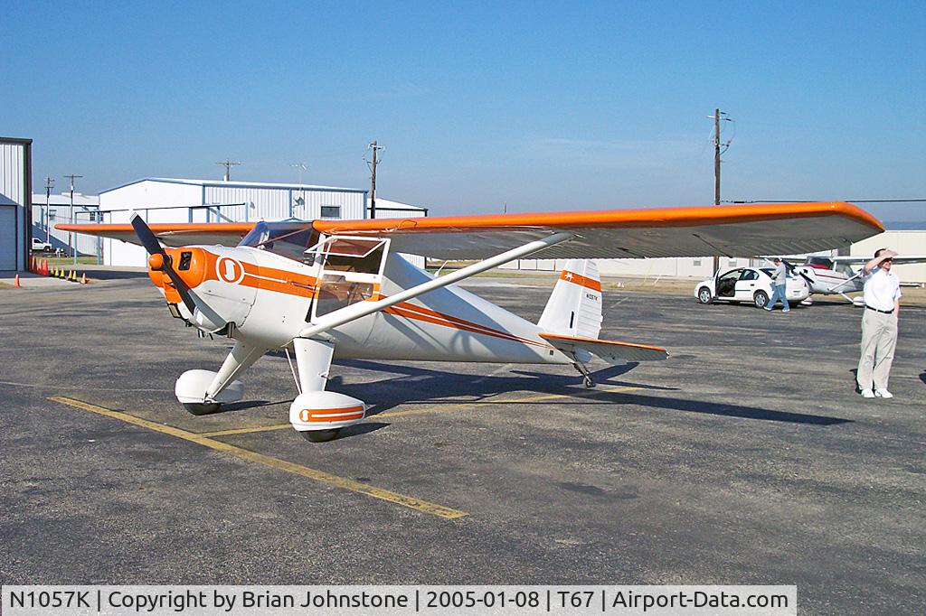 N1057K, 1946 Luscombe 8A C/N 3784, N1057K Luscombe 8A Silvaire Hicks, TX 8.1.05