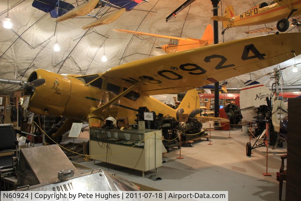 N60924, 1944 Stinson V77 Reliant C/N 1425, N60924 Stinson V77 in the museum at Fairbanks, AK