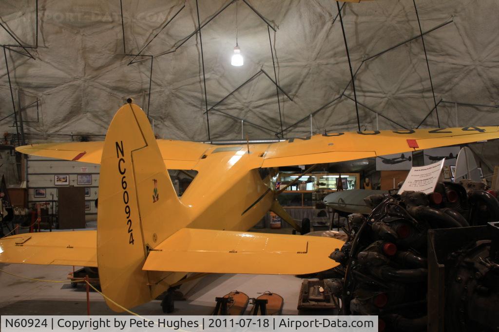 N60924, 1944 Stinson V77 Reliant C/N 1425, N60924 Stinson V77 in the museum at Fairbanks, AK