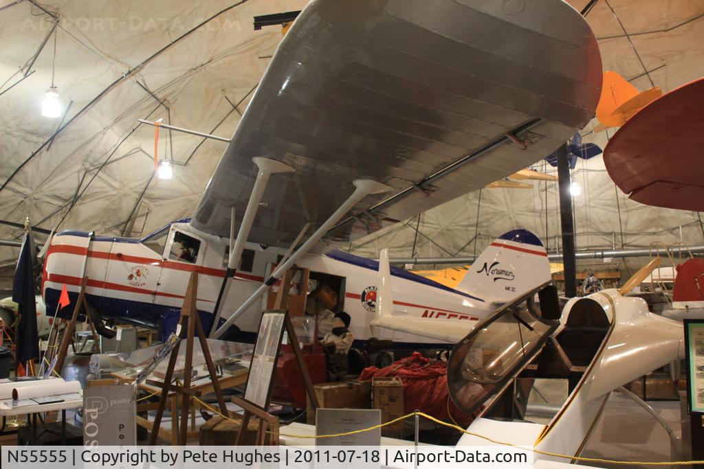 N55555, 1943 Noorduyn UC-64A Norseman C/N 228, N55555 Norseman in the museum at Fairbanks, AK
