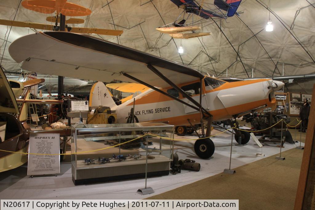 N20617, 1938 Fairchild 24 J C/N 3409, N20617 Fairchild Argus in the museum at Fairbanks, AK