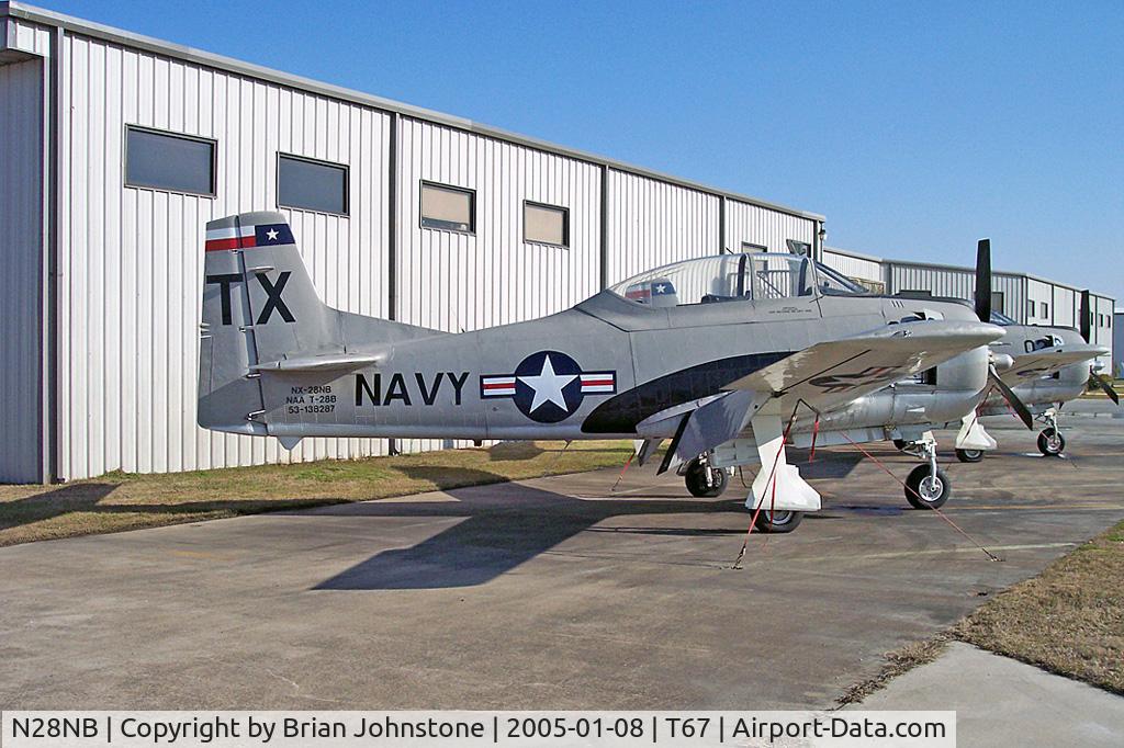 N28NB, 1953 North American T-28B C/N 53-138287, At Home base NX28NB 53-138287 NA T-28B Trojan Hicks, TX 8.1.05