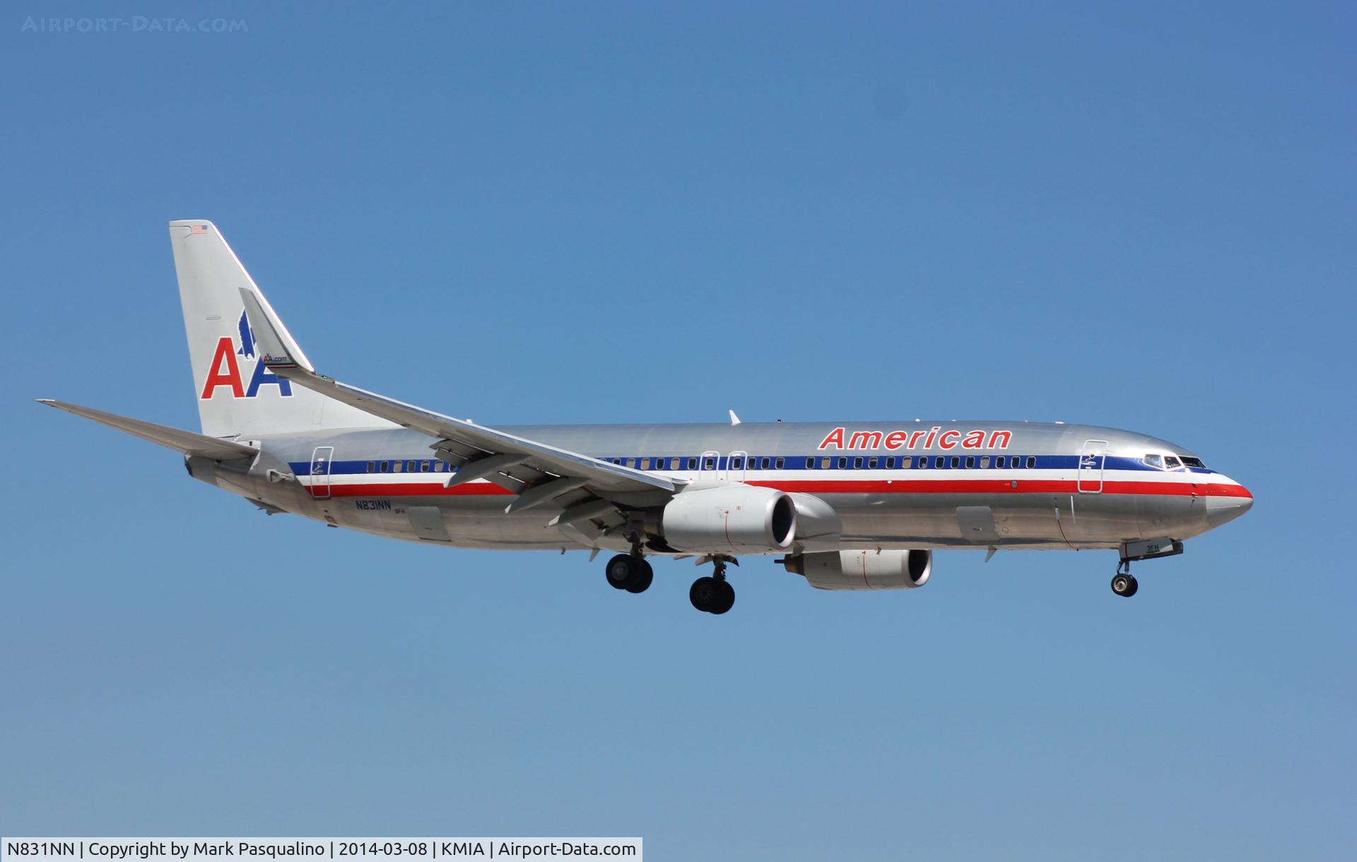 N831NN, 2010 Boeing 737-823 C/N 33211, Boeing 737-800