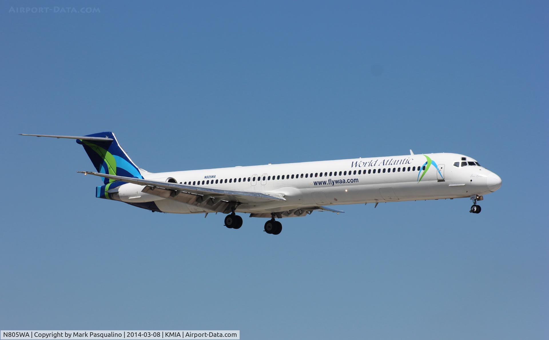 N805WA, 1996 McDonnell Douglas MD-83 (DC-9-83) C/N 53470, MD-83