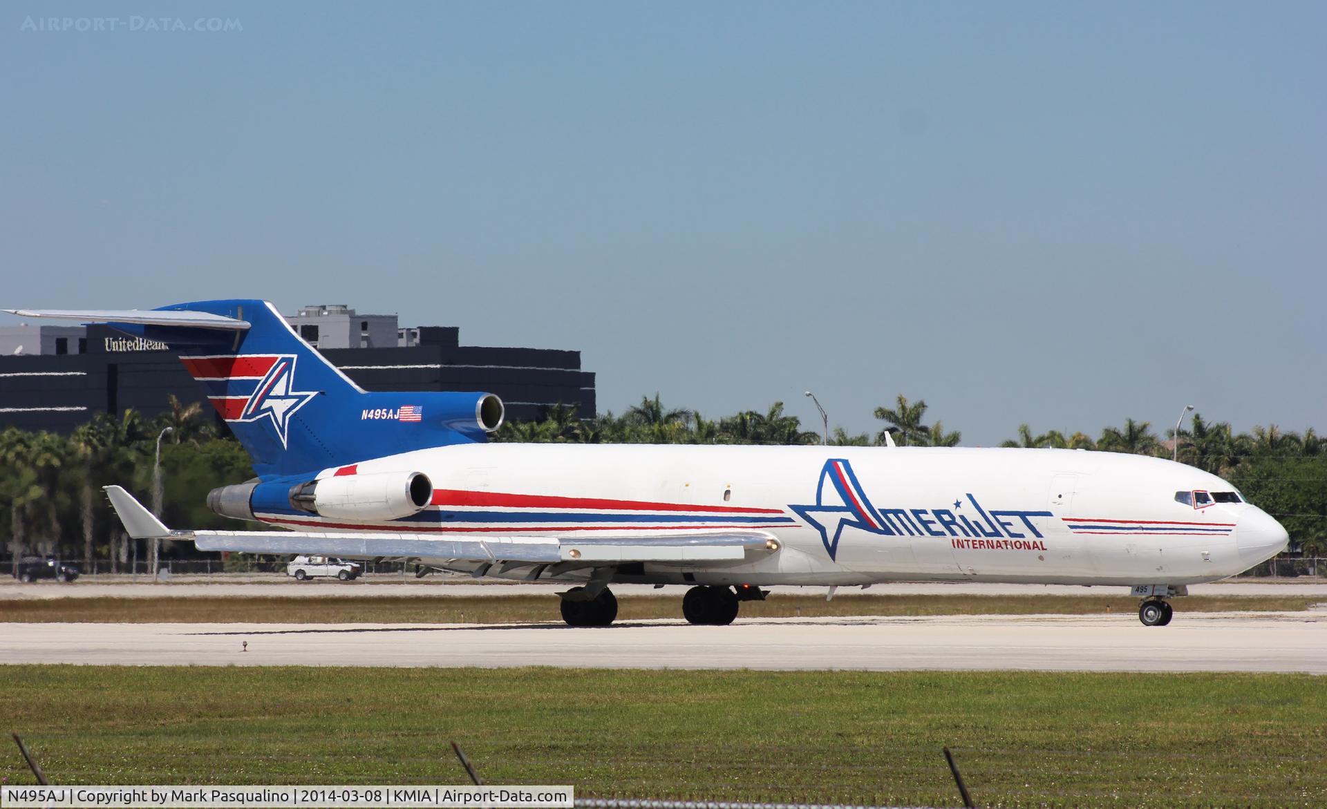 N495AJ, 1975 Boeing 727-233F C/N 20937, Boeing 727-200