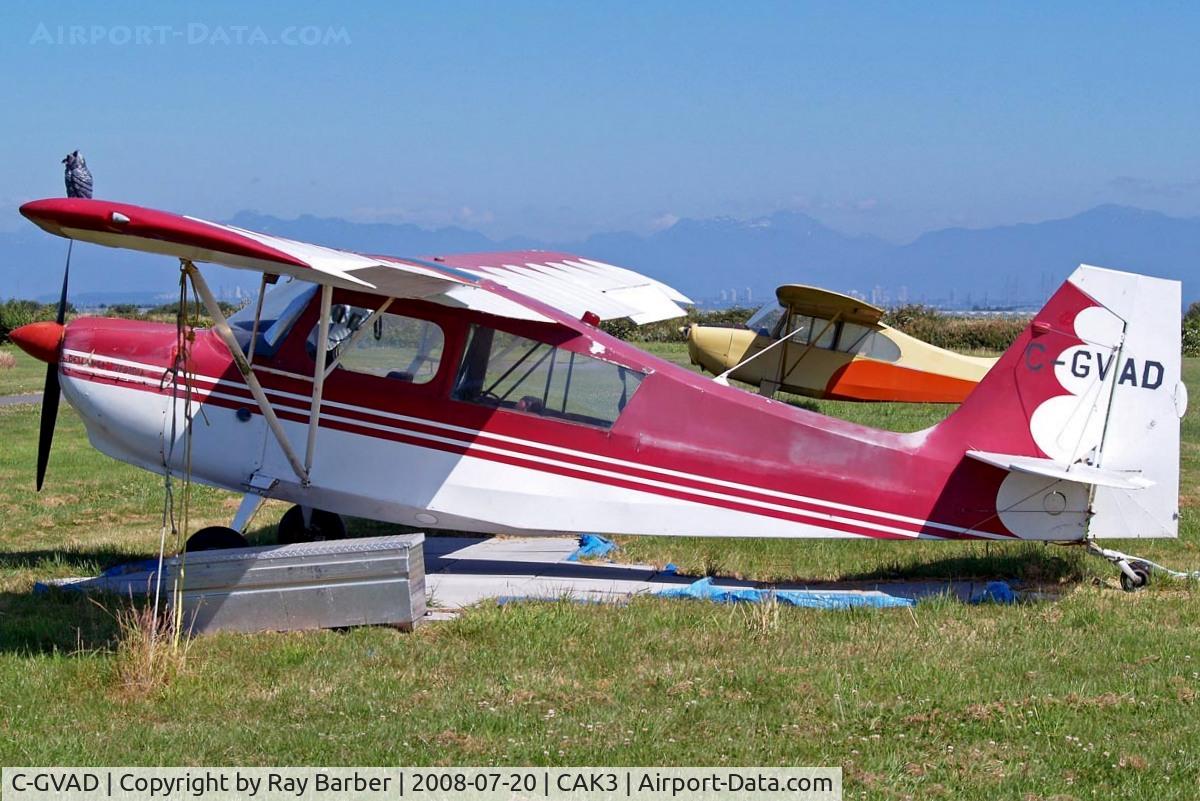 C-GVAD, 1975 Bellanca 7ECAX Citabria C/N 1109 75X, Bellanca 7ECA Citabria [1109-75] Delta Heritage Air Park~C 20/07/2008