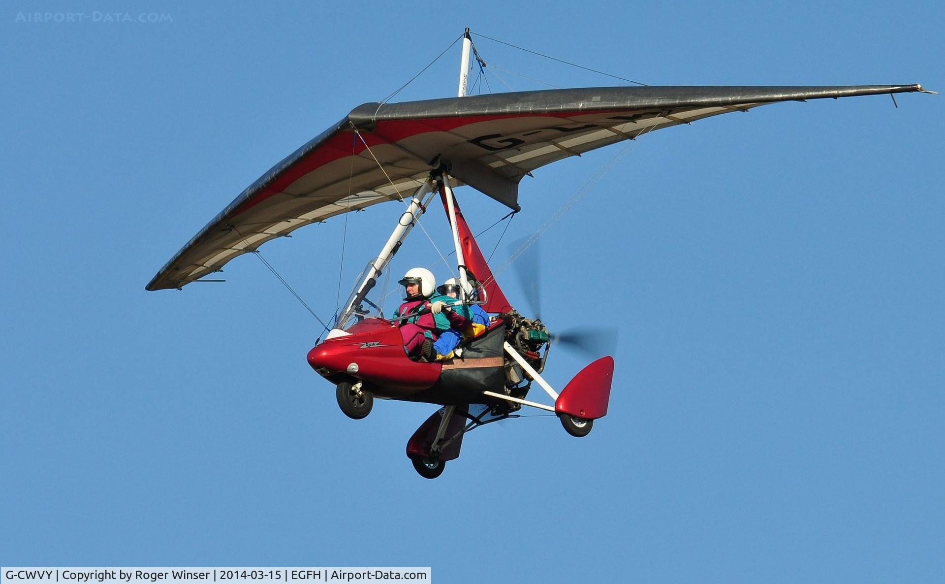 G-CWVY, 2003 Mainair Pegasus Quik C/N 7984, Resident microlight.