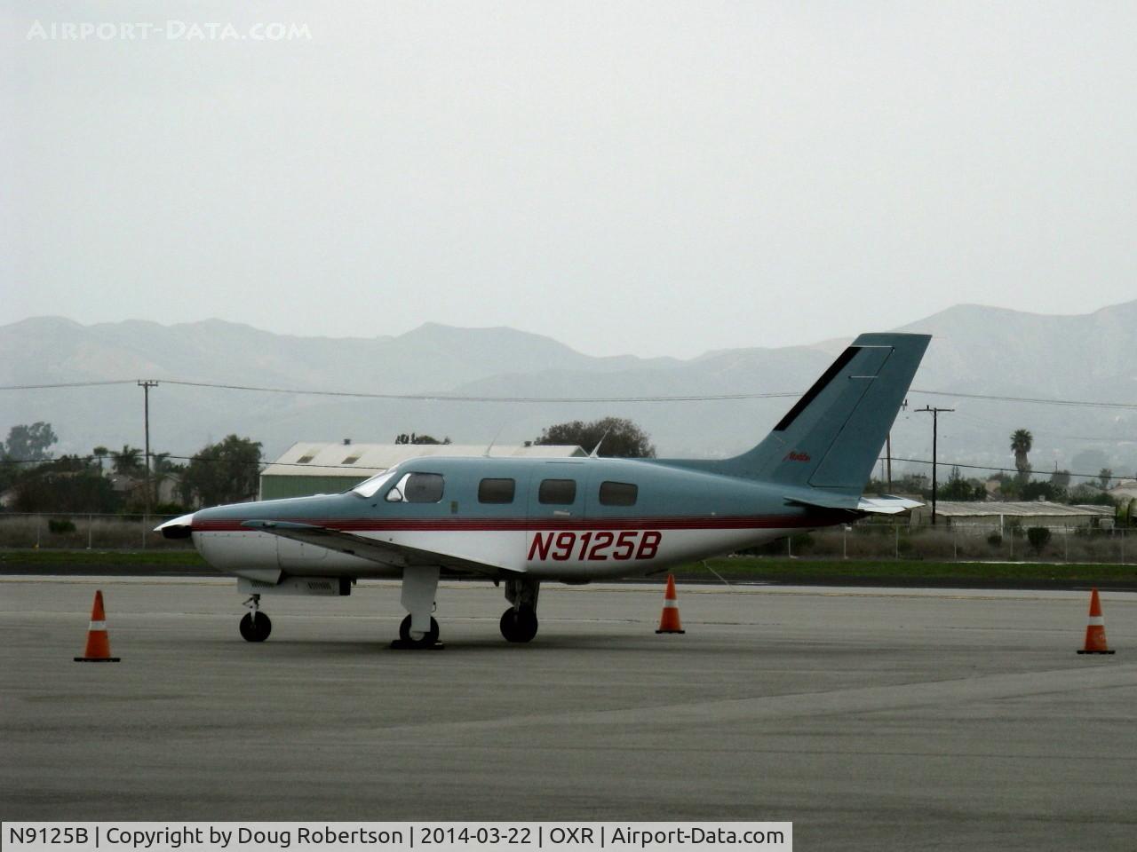 N9125B, 1987 Piper PA-46-310P Malibu C/N 4608068, 1987 Piper PA-46-310P MALIBU, Continental TSIO-520 310 Hp, turbocharged & pressurized, 6 seats, when introduced was fastest single piston engine production aircraft, cruise 187 kt 215 mph