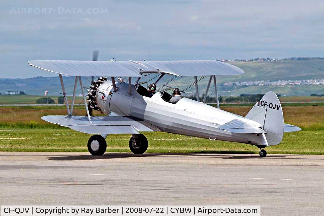CF-QJV, 1942 Boeing B75N1 C/N 75-6804, Boeing Stearman B75N1 Kaydet [75-6804] Calgary-Springbank~C 22/07/2008