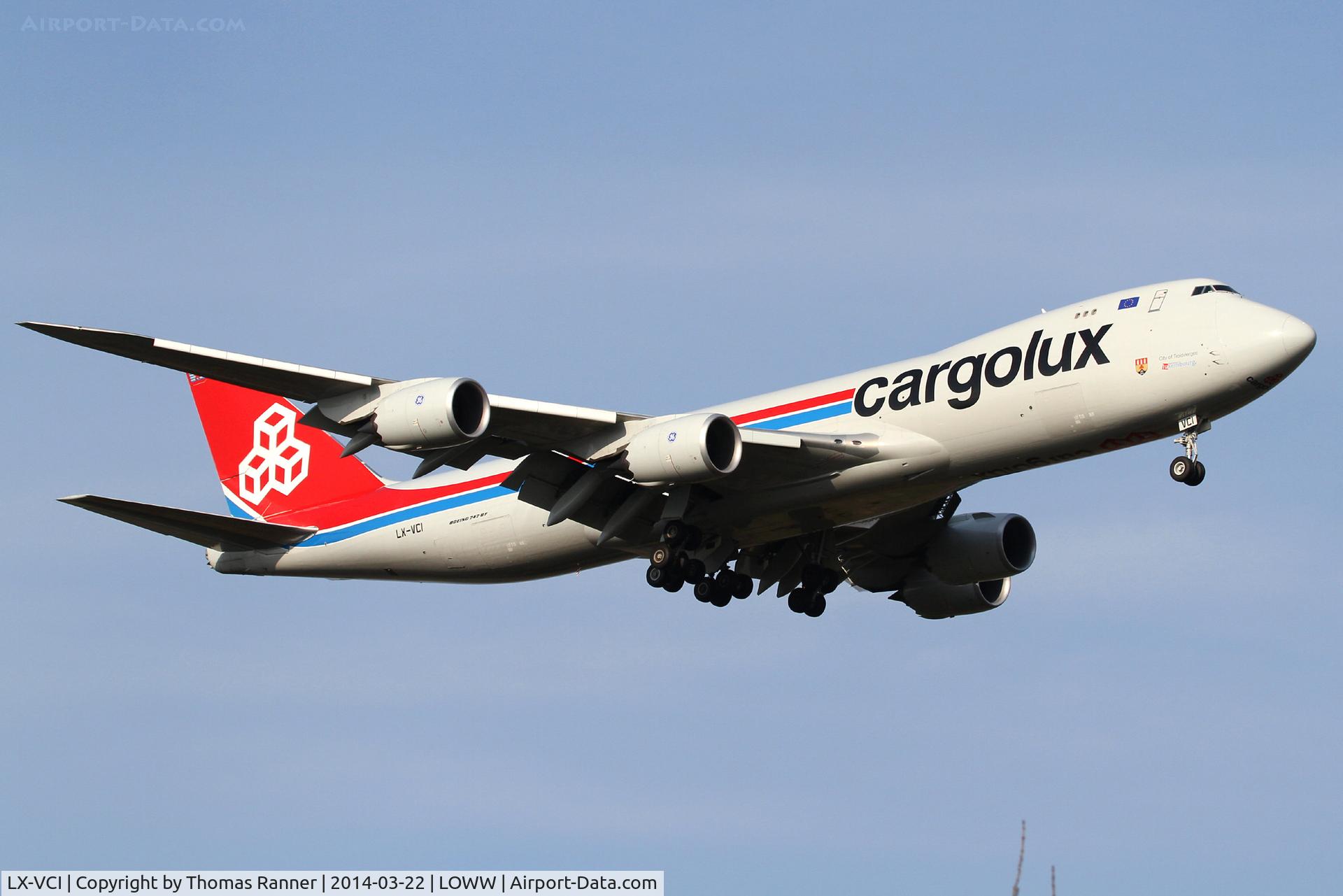 LX-VCI, 2013 Boeing 747-8R7F C/N 35822, Cargolux B747