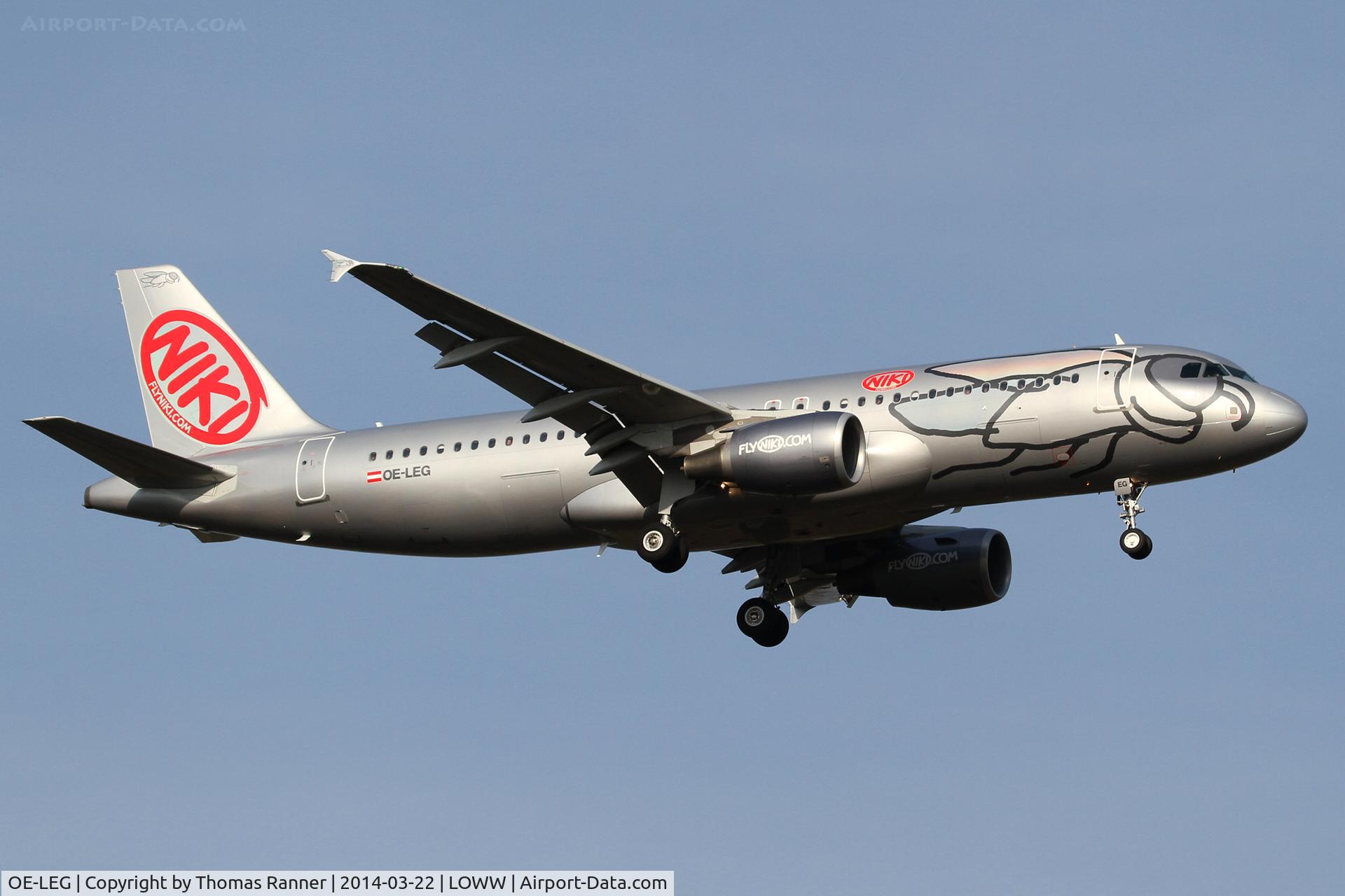 OE-LEG, 2010 Airbus A320-214 C/N 4581, Niki A320