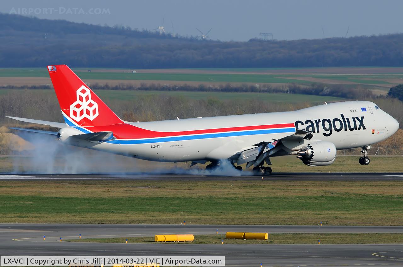 LX-VCI, 2013 Boeing 747-8R7F C/N 35822, Cargolux