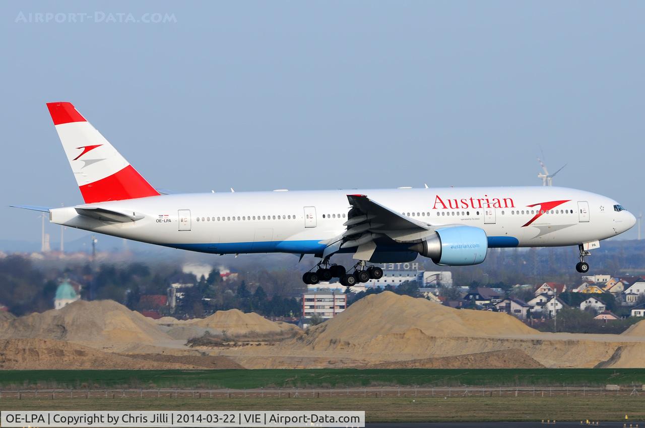 OE-LPA, 1997 Boeing 777-2Z9/ER C/N 28698, Austrian Airlines