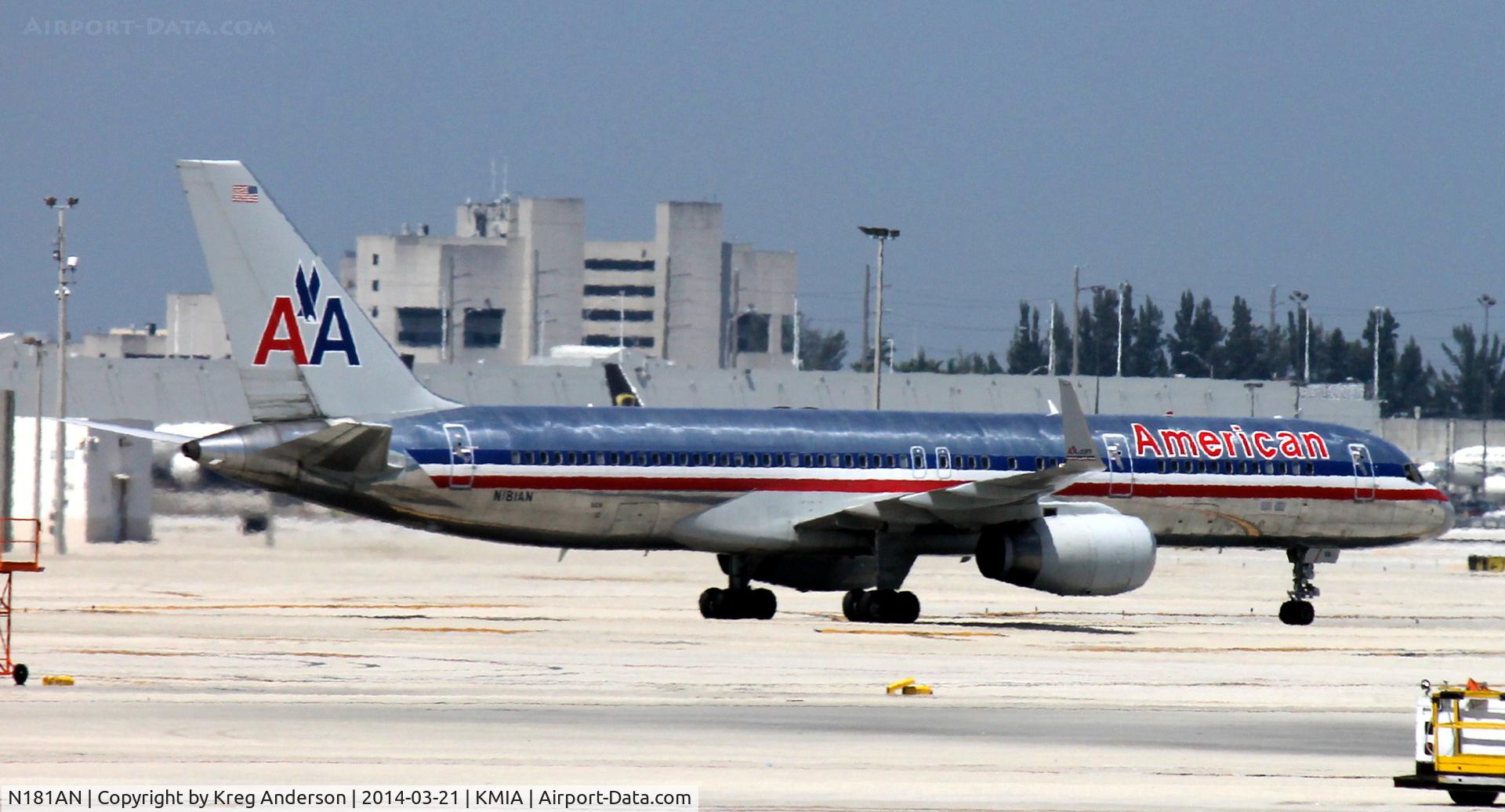 N181AN, 1999 Boeing 757-223 C/N 29591, American Airlines Boeing 757-223