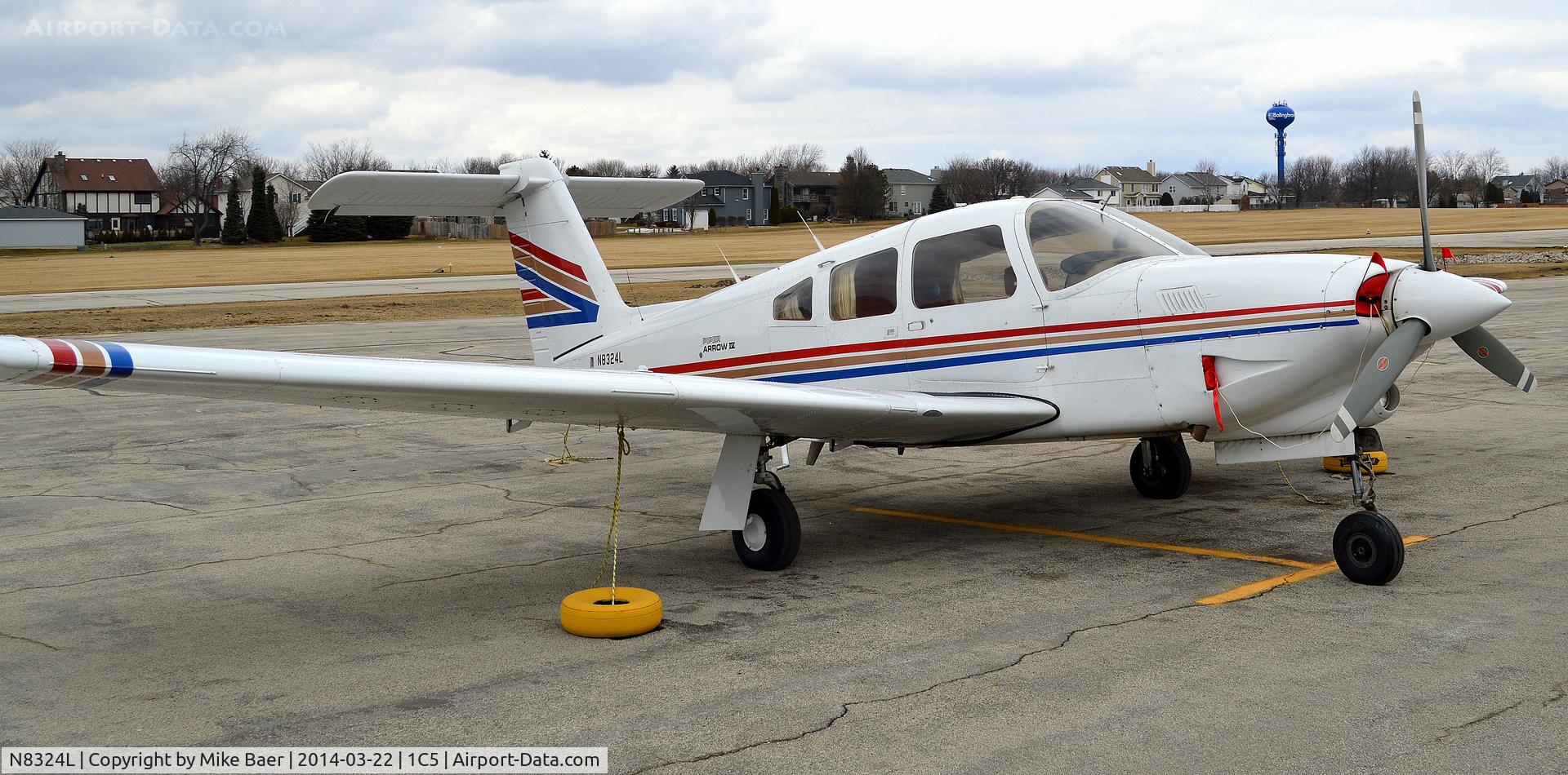 N8324L, 1980 Piper PA-28RT-201T Arrow IV C/N 28R-8131061, N8324L @ 1C5