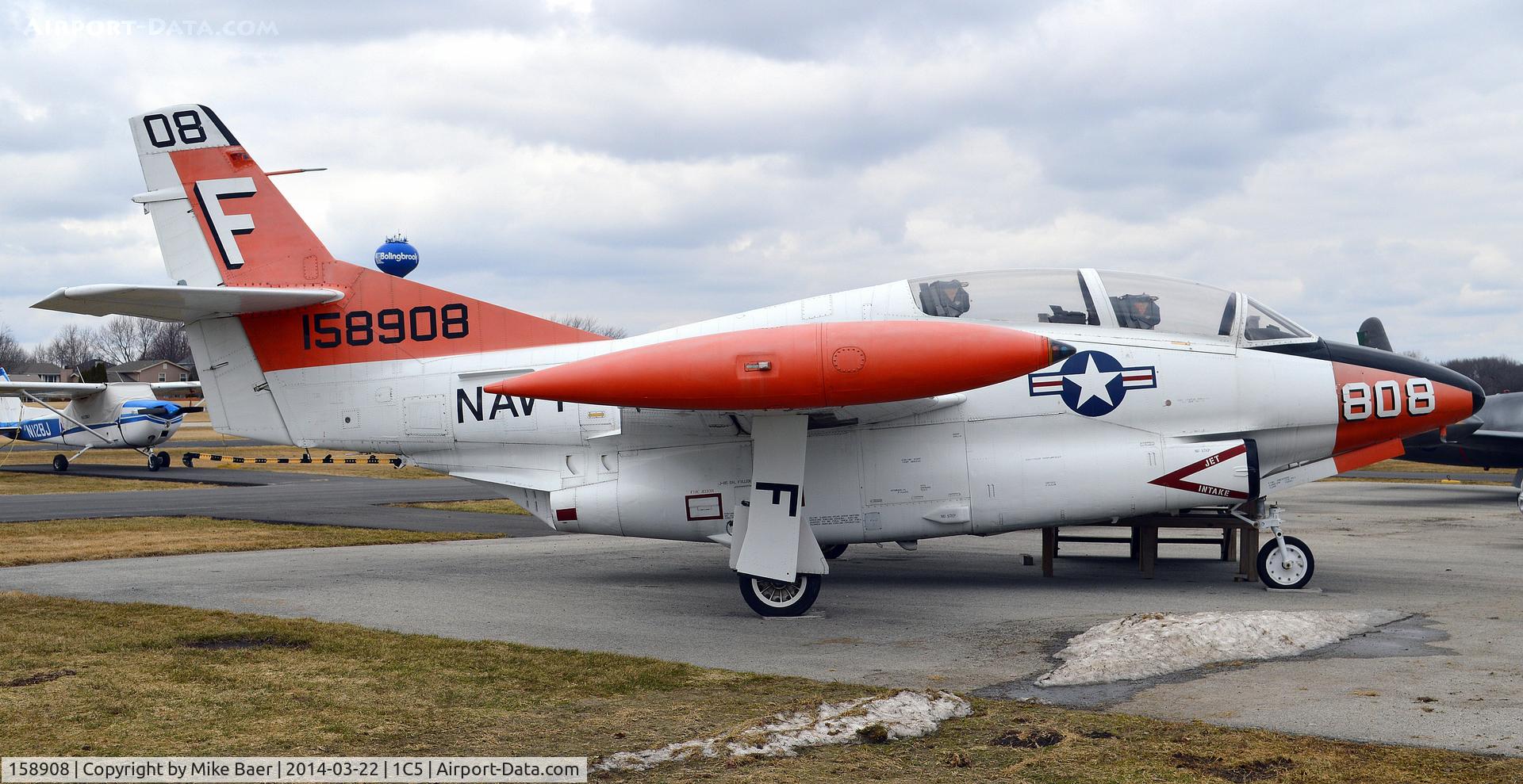 158908, Rockwell T-2C Buckeye C/N 352-33, 158908 @ 1C5