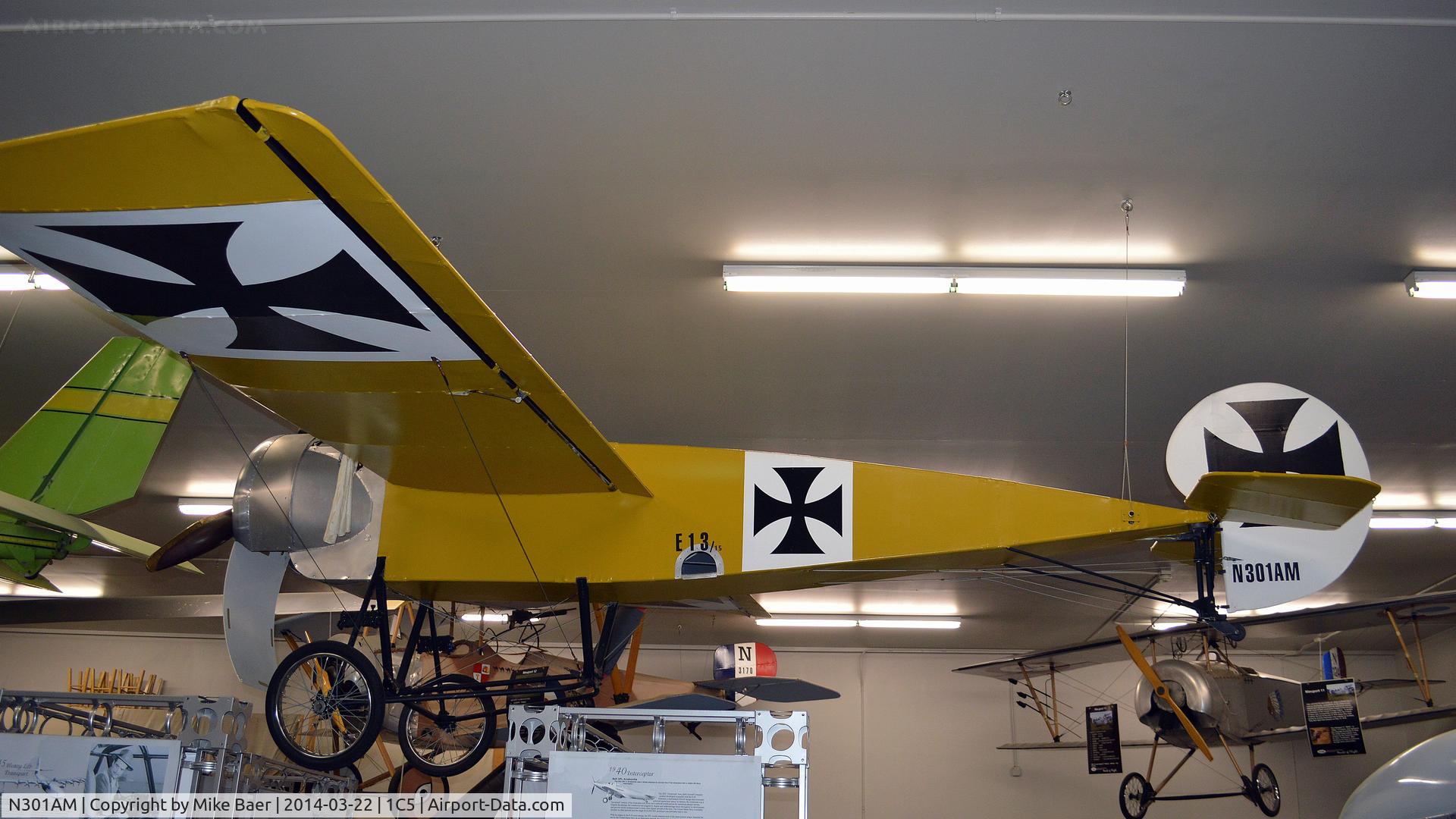 N301AM, 2007 Fokker E-1 Replica C/N 001, N301A @ 1C5