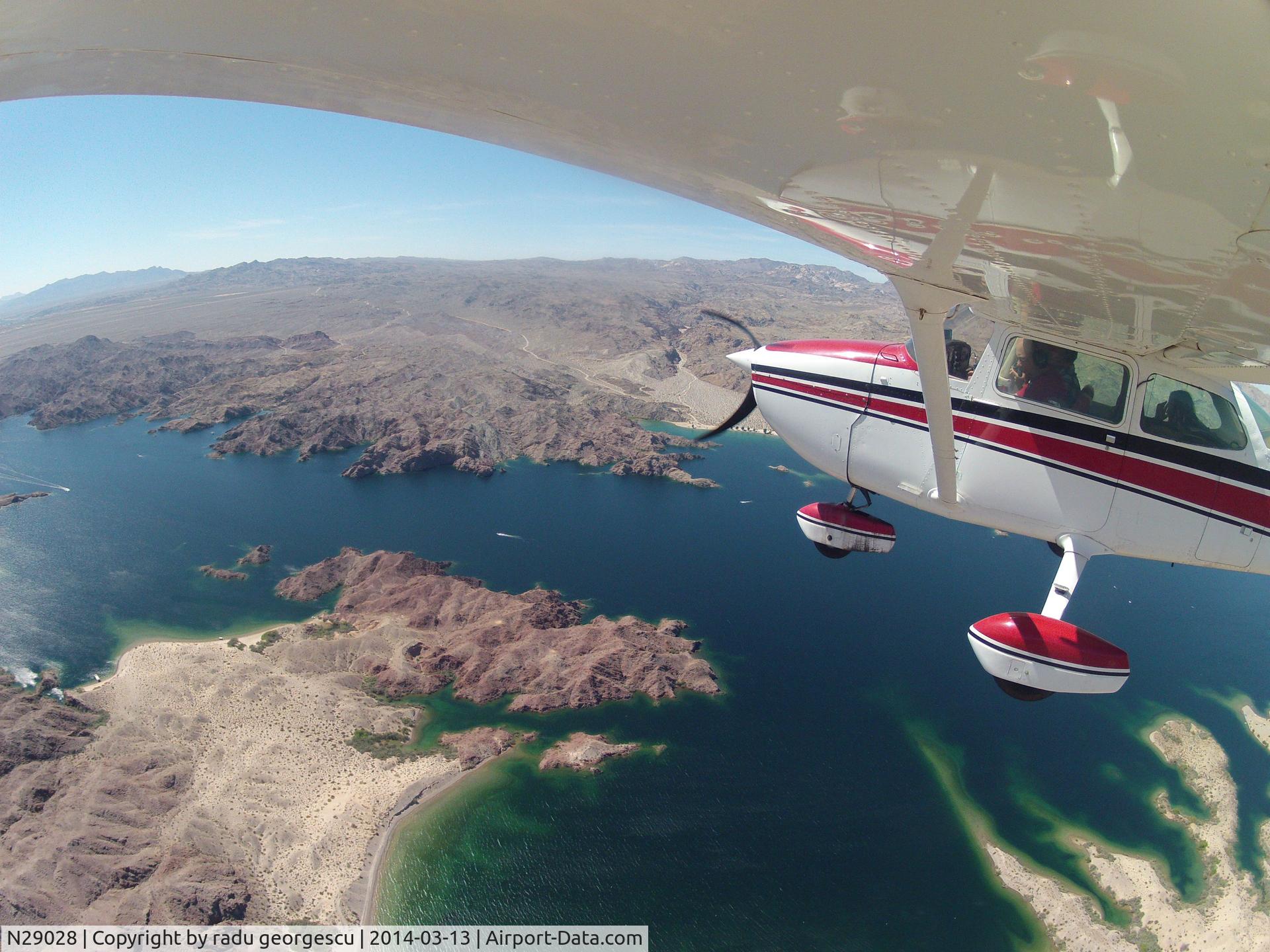 N29028, 1974 Cessna 172M C/N 17264095, arizona/ grand canyon west