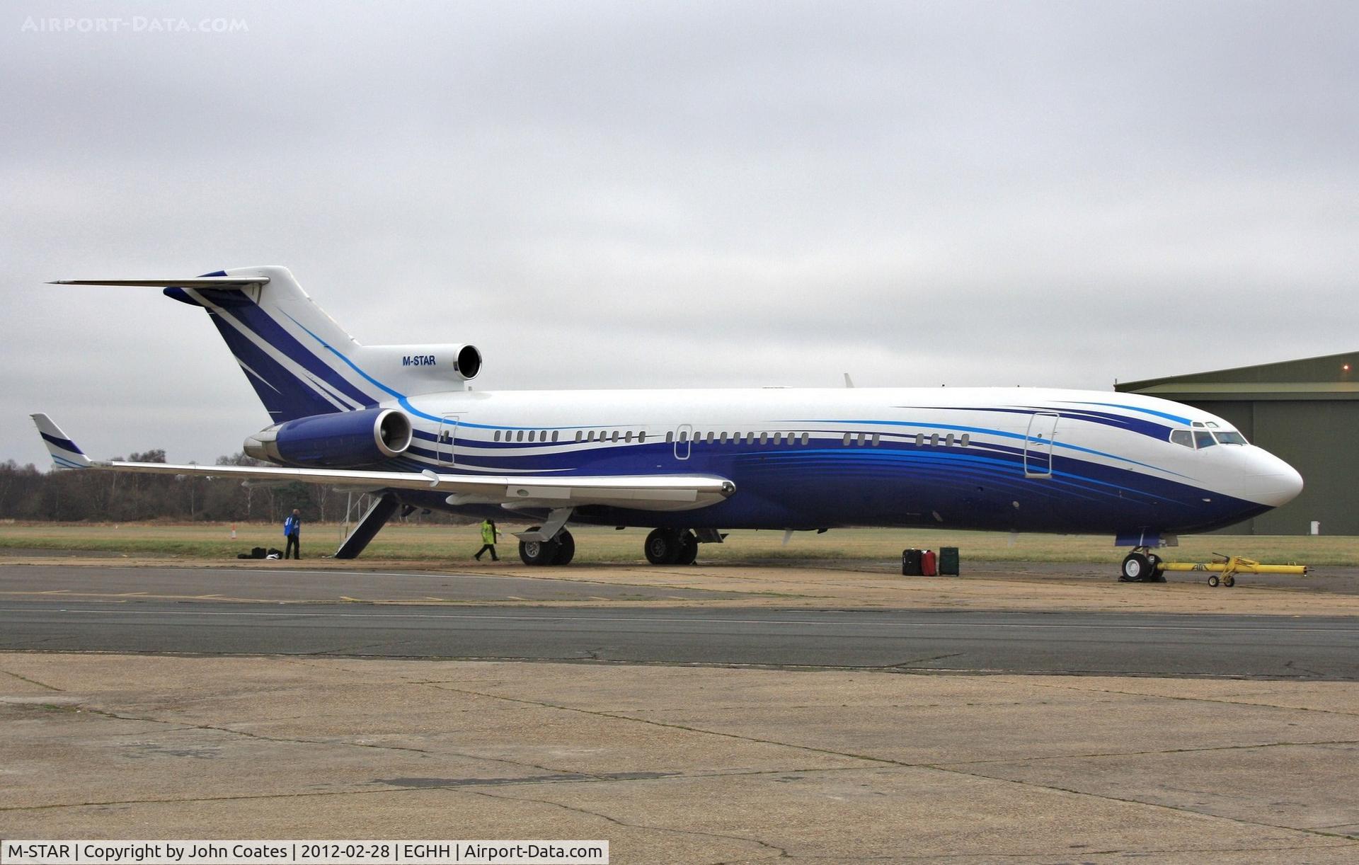M-STAR, 1981 Boeing 727-2X8 C/N 22687, Overnight stop after Lasham diversion