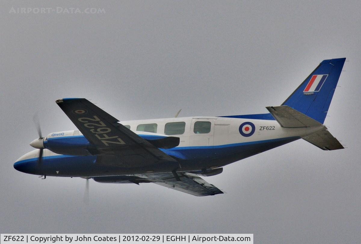 ZF622, 1980 Piper PA-31-350 Navajo Chieftain C/N 31-8052033, Bad weather training