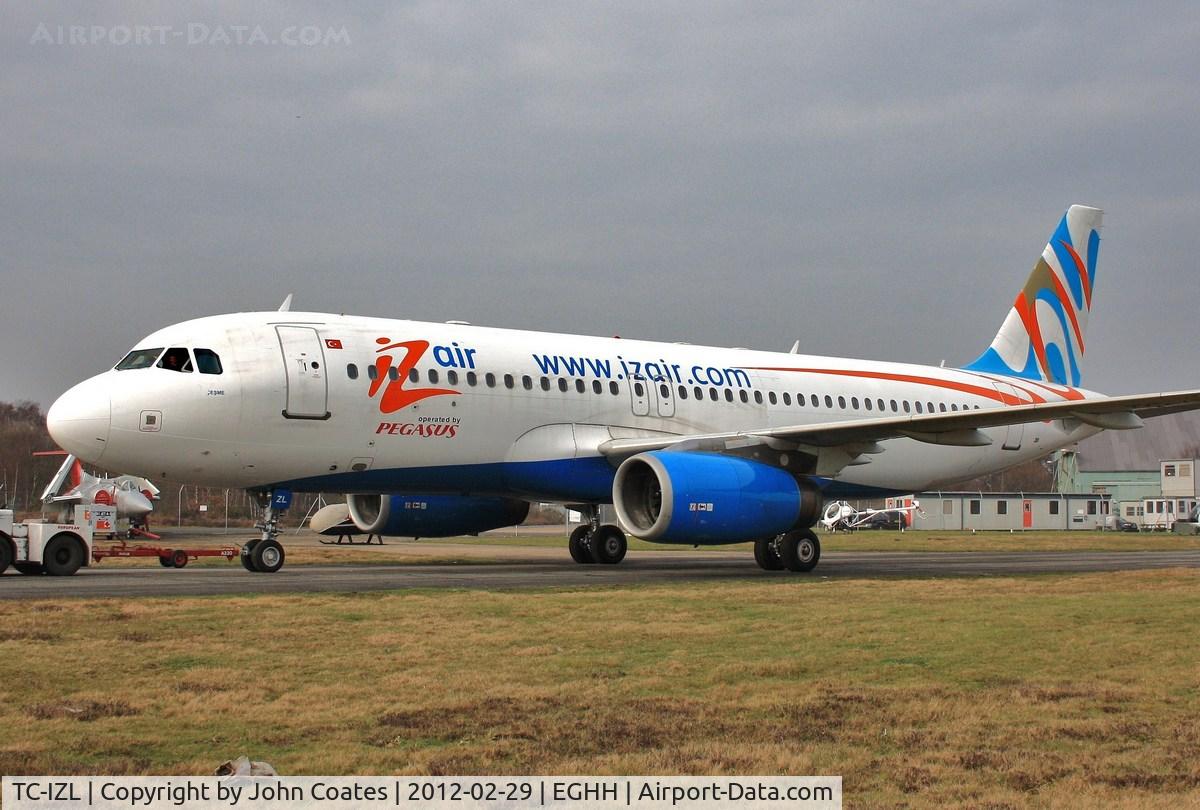 TC-IZL, 2002 Airbus A320-233 C/N 1730, Being towed to paintshop