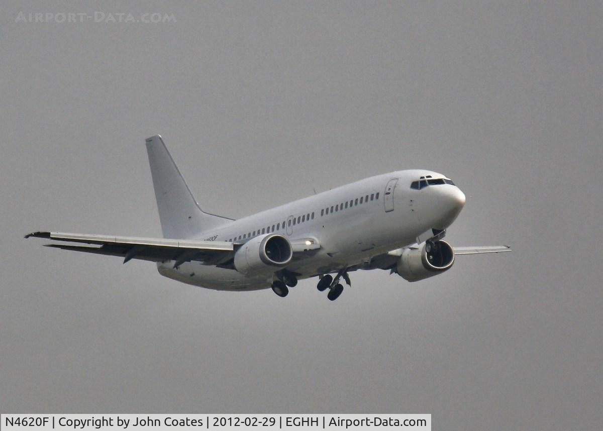 N4620F, 1998 Boeing 737-36N C/N 28572, Air test from Lasham