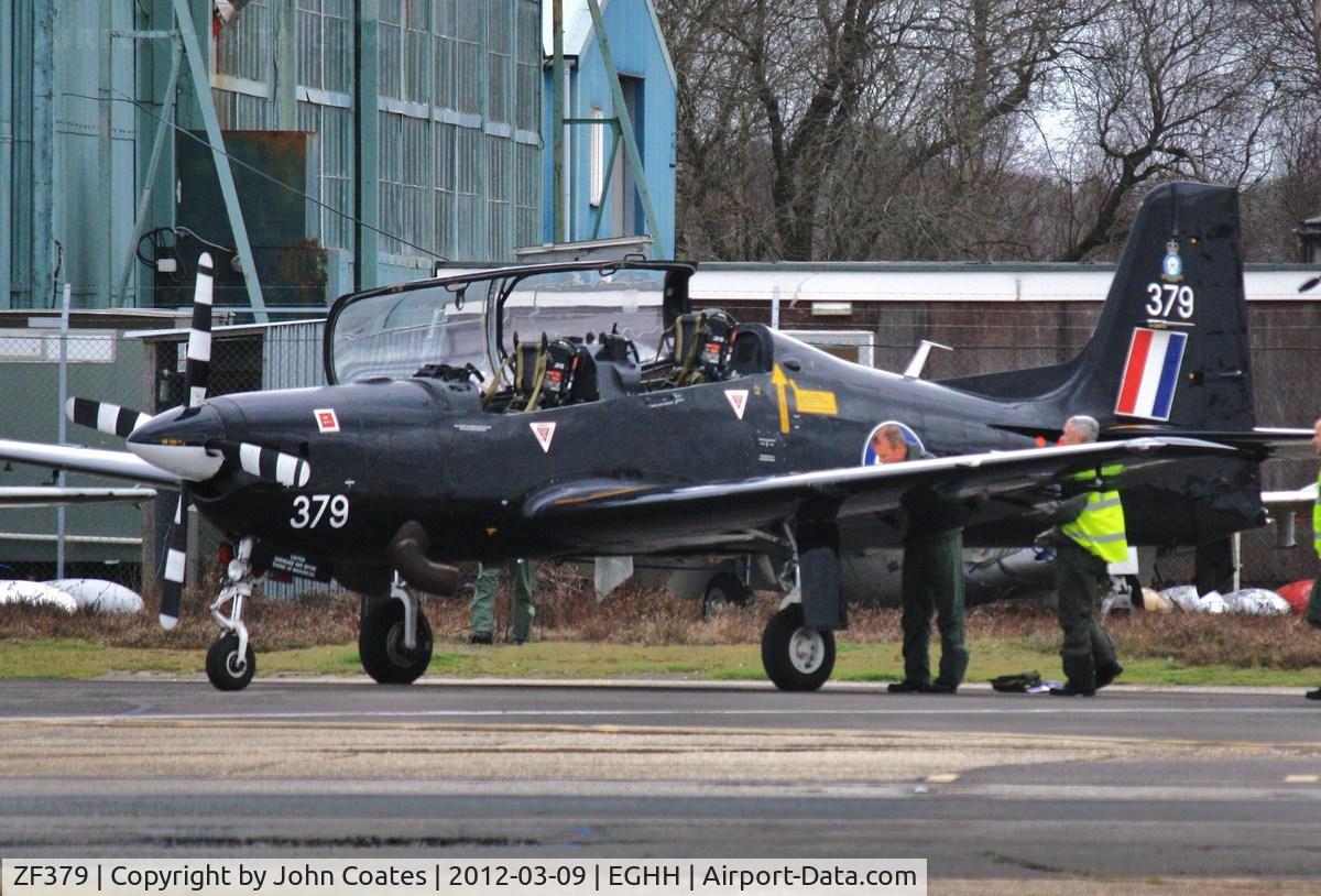 ZF379, 1992 Short S-312 Tucano T1 C/N S122/T93, At BHL