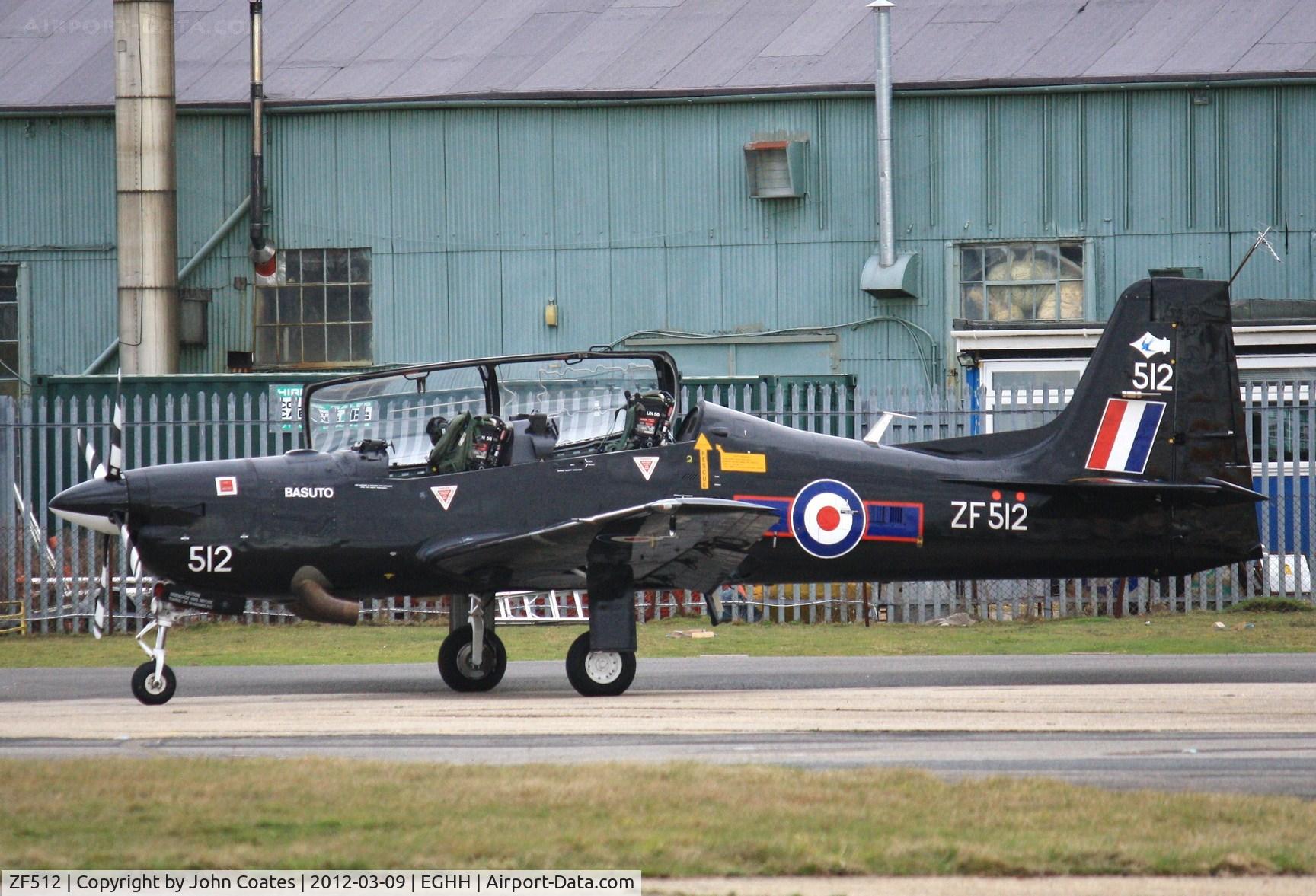 ZF512, 1992 Short S-312 Tucano T1 C/N S156/T127, At BHL