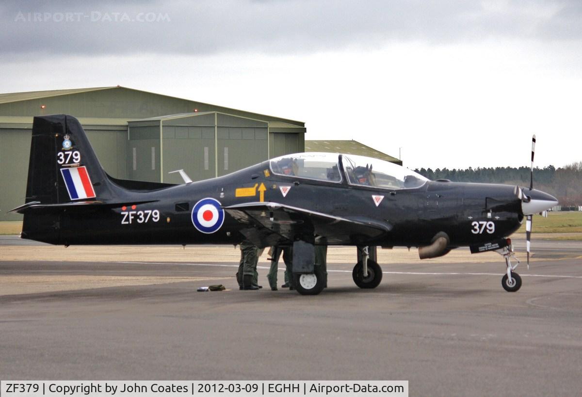 ZF379, 1992 Short S-312 Tucano T1 C/N S122/T93, At BHL