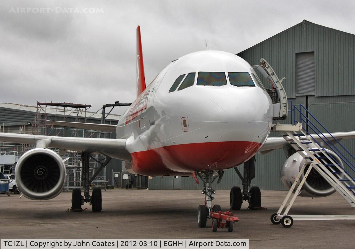 TC-IZL, 2002 Airbus A320-233 C/N 1730, Just painted to Atlasjet