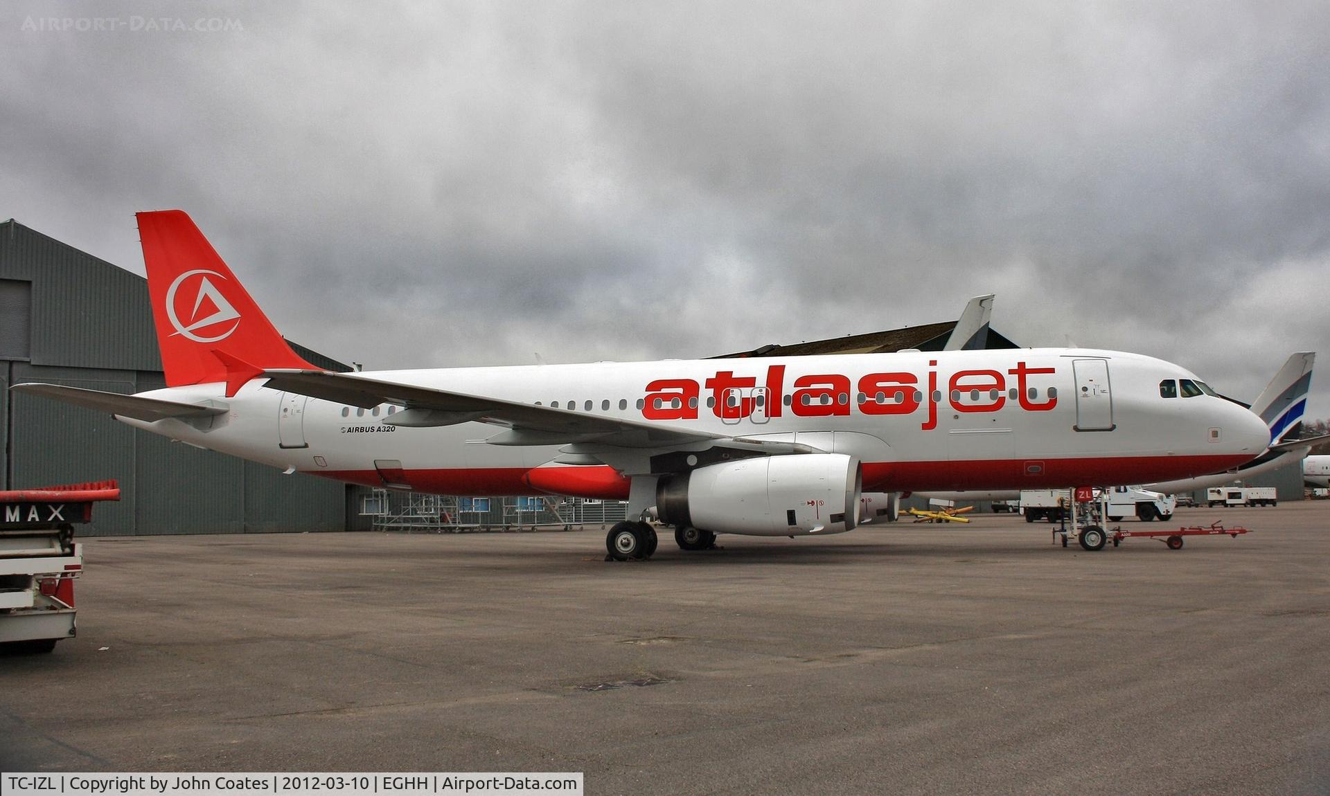 TC-IZL, 2002 Airbus A320-233 C/N 1730, Just painted to Atlasjet