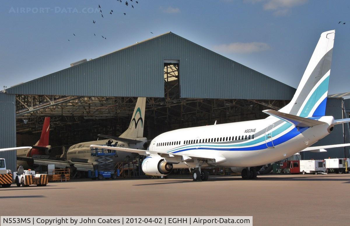 N553MS, 1990 Boeing 737-3Y0 C/N 24680, At European