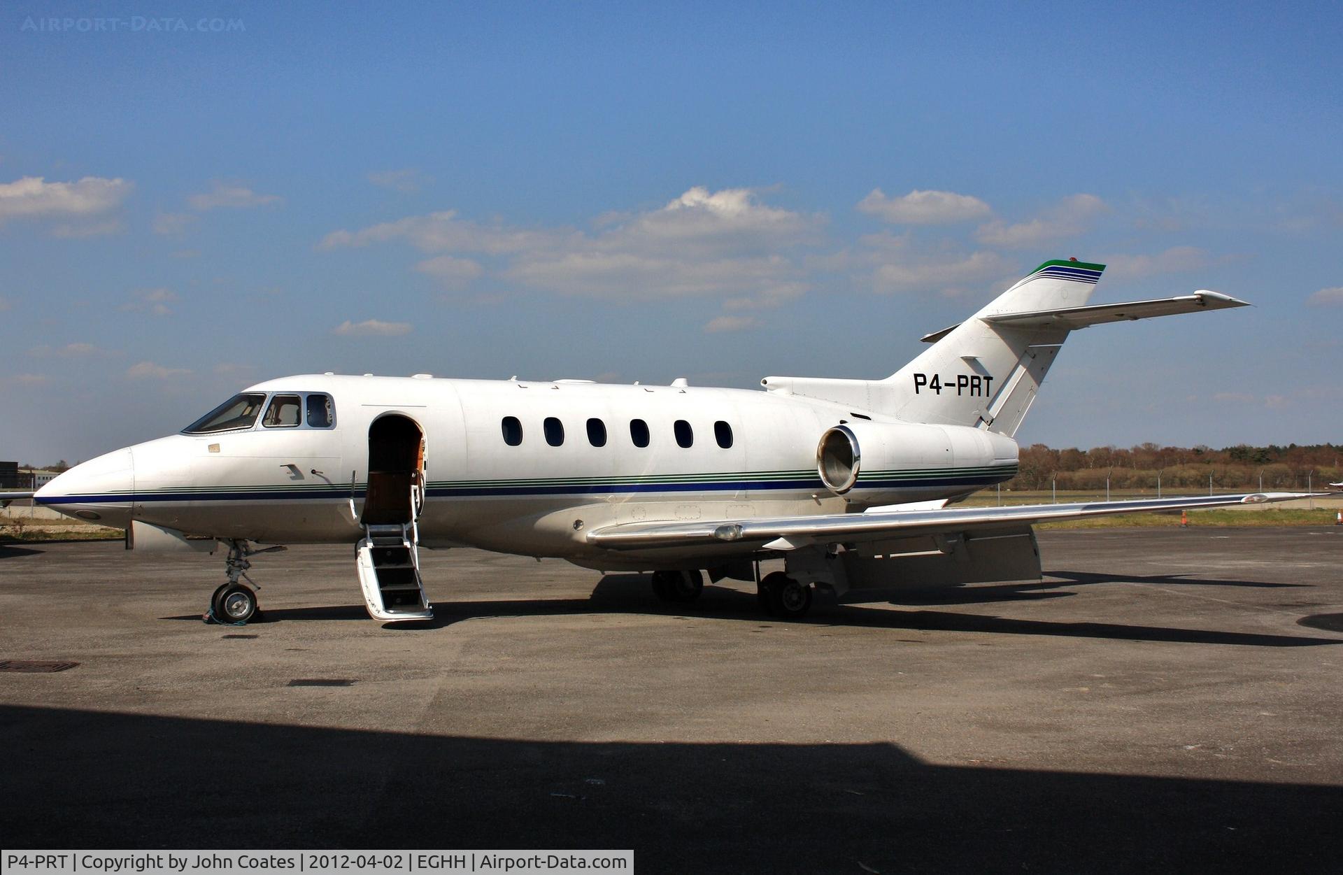 P4-PRT, 2004 Raytheon Hawker 800XP C/N 258682, At JETS